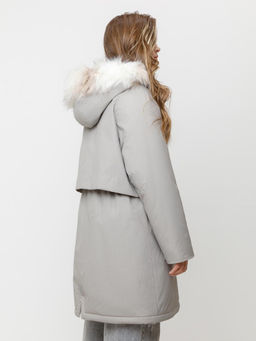 ВК 38124/н/2 ГР куртка для дев - Crockid фото 5