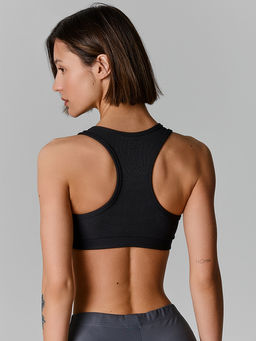 Топ спортивный женский черный - Mark formelle фото 3