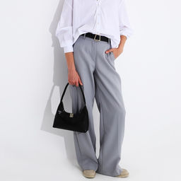 Сумка-багет на молнии, цвет чёрный - Simaland фото 6