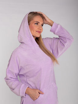 Костюм женский велюровый с брюками АИША СИРЕНЬ - Domtrik фото 2