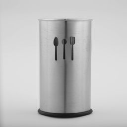 Подставка для столовых приборов Доляна «Индия», 10.5×18 см, нержавеющая сталь