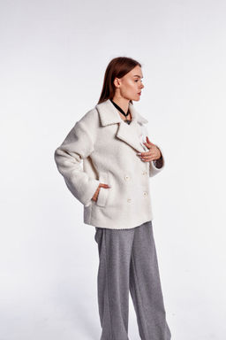 Пальто ANELLI 1421-Р белый  фото 13