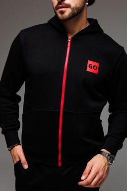 Спортивный костюм GO M3023zp /40-02.176-182 черный - Pirs фото 2