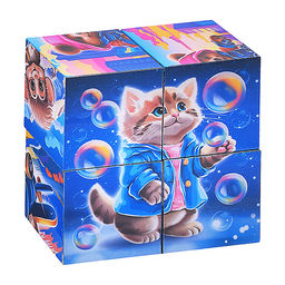 Кубики (4 куб) "Лапочки"