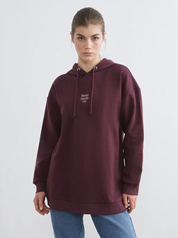 Bask?l? Kad?n Hoodie