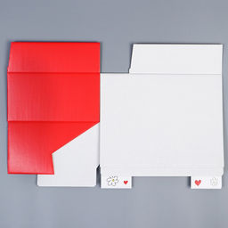 Коробка подарочная сборная, упаковка, «Люблю», 30 х 23 х 12 см