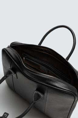 LEATHER BRIEFCASE - Zara фото 8