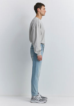 Milan Classic Denim Vintage Ac?k Mavi Jean Pantolon фото 6