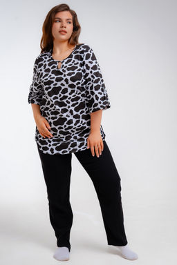 Туника женская из кулирки Полина корова - Амадэль фото 3