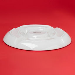 Менажница новогодняя Доляна «Волшебное дерево», 5 ячеек, 25.5×3.1 см, доломит, белая