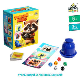 Настольная игра Редкий кадр, 3-6 игроков, 6+