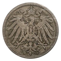 10 пфеннигов 1890 года А Германия