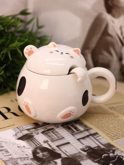 Кружка Chubby cat, white (460 мл)