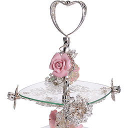 30823 Конфетница 2-х ярус 31,5х31,5х52см MB (х8) - Mayer&boch фото 3