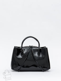 Сумка женская кожаная 5786P black Polina&Eiterou