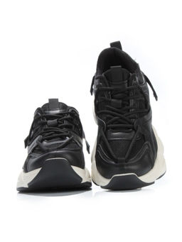 05-6035-1 BLACK Кроссовки женские (искусственные материалы) - No name фото 11