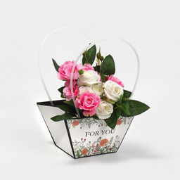 Цена за 2 шт. Пакет влагостойкий для цветов Фауна, 20?12?12 см