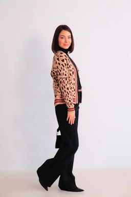 Martichelli Кардиган бежевый с пятнышками фото 6