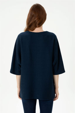 Женский темно-синий свитшот - U.s. polo assn фото 5