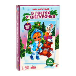 Пазл фигурный В гостях у Снегурочки - Лесная мастерская фото 9