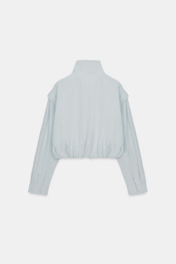 CHAQUETA CUELLO SUBIDO / Azul / Gris - Zara фото 5