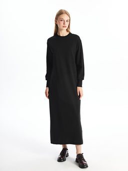 Bisiklet Yaka Kad?n Sweatshirt Elbise