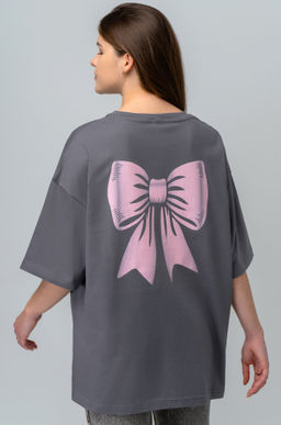 Женская футболка оверсайз Happyfox - Happy fox фото 3