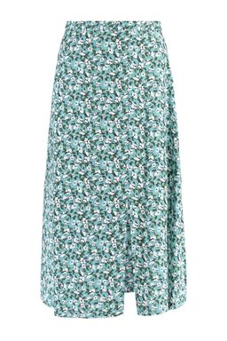 TRENDYOLMILLA Siyah Y?rtmac Detayl? Cicek Desenli Viskon Kumasl? Midi Dokuma Etek TWOSS20ET0230 фото 21