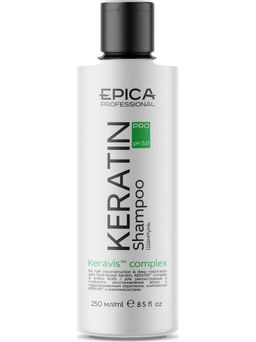 EPICA Шампунь KERATIN PRO, 250мл.для реконструкции и глубокого восстановления волос - Epica professional фото 2