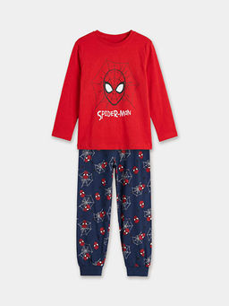 Spider-Man Bask?l? Erkek ?ocuk Pijama Tak?m