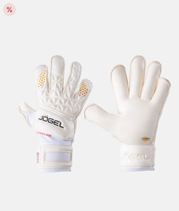 Перчатки вратарские Jogel NIGMA Pro Edition Roll, белый  фото 2