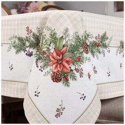 СКАТЕРТЬ CELEBRATION 140Х180СМ ,БЕЖЕВЫЙ, 100 - Lefard фото 3