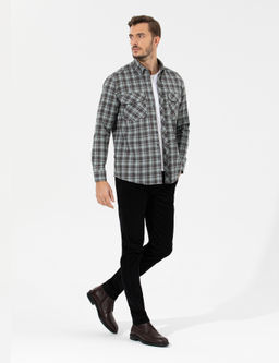Ye_il Regular Fit Uzun Kollu G_mlek
