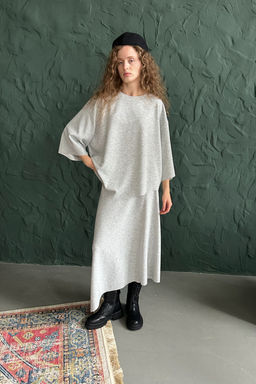 Блузка женская ASY105/01/Серый меланж