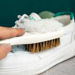 Щетка двусторонняя с натуральной щетиной для обуви - Boomjoy фото 2