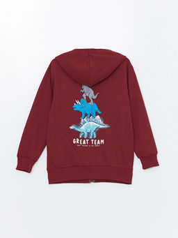 Kap??onlu Erkek ?ocuk Fermuarl? Sweatshirt - Waikiki фото 2