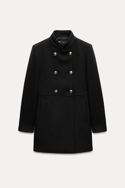 WOOL DOUBLE-BREASTED COAT - Zara фото 15