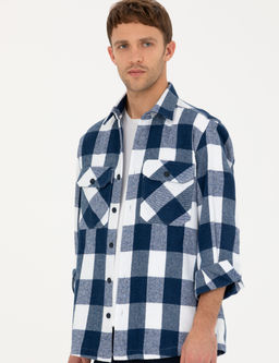 Lacivert Comfort Fit G_mlek Ceket - Pierre cardin фото 3