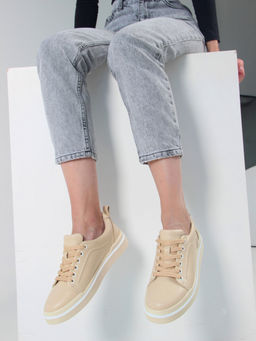 Кеды 158.palomabe/w. Бежевый