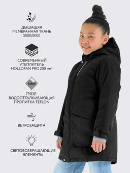 Пальто д/дев. "Сюзи"