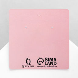 Серьги акрил ЪУЪ, цвет чёрный - Queen fair фото 3