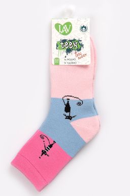 Цена за 2 шт. Махровые носки для девочки Борисоглебский Трикотаж  фото 4