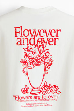 Camiseta con motivo estampado Loose Fit - H&m фото 27