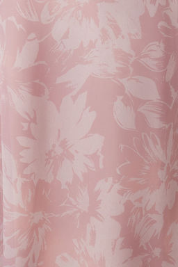 TRENDYOLMILLA Ac?k Pembe A-line Kal?p Klos Astarl? Sifon Kumas Maxi Boy Dokuma Etek TWOSS24ET00224  фото 3