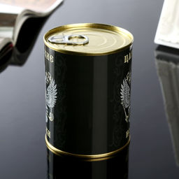 Носки мужские в банке Царские, подарочные, чёрные, 43-45 р-р