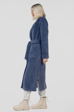 01-11594 Пальто женское демисезонное Classic Reserve (пояс) - El podio фото 3