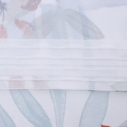 Шторы для кухни Доляна Акварельные листья 145*180- 2 шт, подхваты - 2 шт., 100% п/э  фото 7