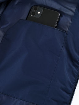 Детский пуховик FN Snowfall Long Kid Dark Blue