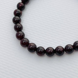 Браслет из Граната (Пироп) 18 см