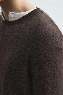 WOOL BLEND JUMPER LIMITED EDITION - Zara фото 7